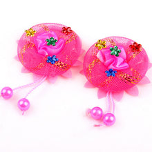 Flowers Hair Holder Gum Rope Baby Girls Kids Cute Hair Tie Accessories Elastic Scrunchie Styling Head Wear EF8