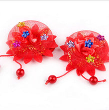 Flowers Hair Holder Gum Rope Baby Girls Kids Cute Hair Tie Accessories Elastic Scrunchie Styling Head Wear EF8