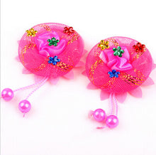 Flowers Hair Holder Gum Rope Baby Girls Kids Cute Hair Tie Accessories Elastic Scrunchie Styling Head Wear EF8