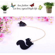 For Women Hotsale able Creative Brooch Fruit Squirrel Birds Butterflies Cat Brooches Pins EF8