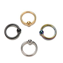 For Women 4 Colors s Nose Rings Stainless Steel Nose Lip Ring Nose Stud Body Piercing Jewelry EF8