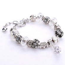 For Women Crystal Beads Bracelet Women Men s Gold Jewellery Heart Charm Bracelets   Bangles EF8
