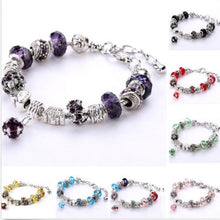 For Women Crystal Beads Bracelet Women Men s Gold Jewellery Heart Charm Bracelets   Bangles EF8