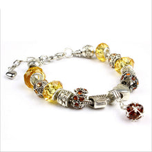 For Women Crystal Beads Bracelet Women Men s Gold Jewellery Heart Charm Bracelets   Bangles EF8