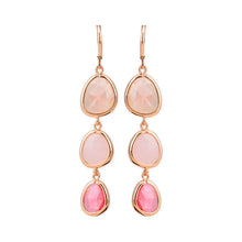 For Women Long Dangle Earrings Women Jewelry Charms Colorful Crystal Stone Long Drop Earrings EF8