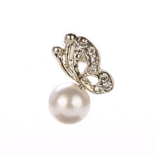 For Women Gifts butterfly pearl earrings  han edition earrings jewelry for the bride's Pearl Stud Earrings EF8