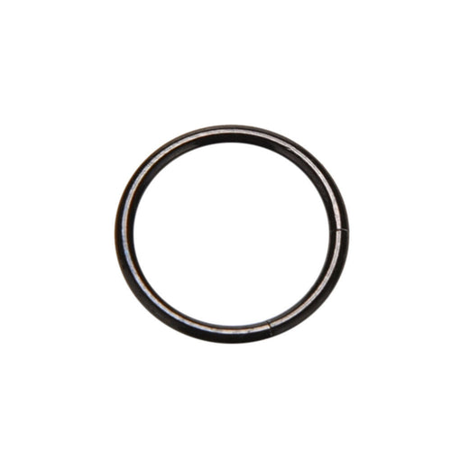 For Women Girl 10 mm Piercing Segment Rings Labret Lip Nose Piercing Jewelry 3 Colors Hoop Ear Tongue Rings EF8