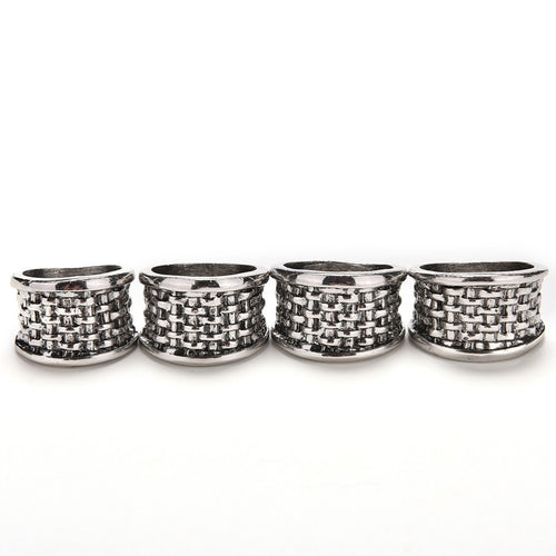 For Women Man Jewelry Male Finger Ring Braid Finger Ring s Seling Titanium Steel Rings EF8