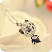 Imitation Diamond Sweater Chain Necklace Cute P a Jewelry N001 10g EF8