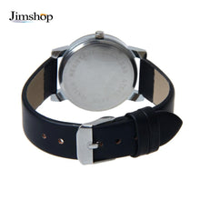 Men Fashion Leather Band Clock Analog Quartz Watch Wrist Watch Relojes Masculino Relojes Mujer Watch EF8