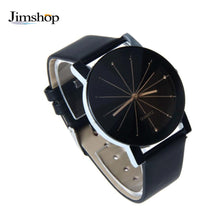 Men Fashion Leather Band Clock Analog Quartz Watch Wrist Watch Relojes Masculino Relojes Mujer Watch EF8