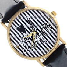 4 Colors Fashion Leather strap Anchor GENEVA Watches Women Dress Watches EF8