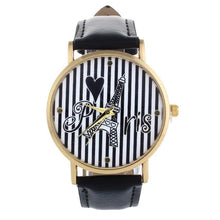 4 Colors Fashion Leather strap Anchor GENEVA Watches Women Dress Watches EF8