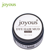 Joyous One-time Dye Hair Easy Remover Hair Coloring Spray DIY Temporary Mud Cream Men's Hair Dye For Men EF8