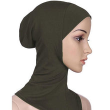 Full Cover Inner Muslim Cotton Hijab Cap Islamic Head Wear Hat  EF8