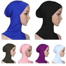 Full Cover Inner Muslim Cotton Hijab Cap Islamic Head Wear Hat  EF8