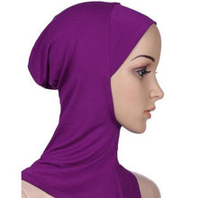 Full Cover Inner Muslim Cotton Hijab Cap Islamic Head Wear Hat  EF8