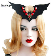 Funny Halloween Vampire Bat With Hair band Headband Halloween Party Fancy Dress Costume Accessory Event Party Supplies EF8