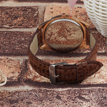 Elegant Retro Design Leather Band Luxury Crystal Analog Quartz Clock Ladies Gift Rhinestone Watch Reloj For Girls EF8