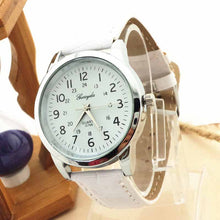 Watches Elegant Analog Luxury Sports Leather Strap Quartz Mens Wrist Watch Quartz-Watch Womens Wrist Watch lady watches EF8