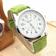 Watches Elegant Analog Luxury Sports Leather Strap Quartz Mens Wrist Watch Quartz-Watch Womens Wrist Watch lady watches EF8