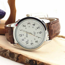 Watches Elegant Analog Luxury Sports Leather Strap Quartz Mens Wrist Watch Quartz-Watch Womens Wrist Watch lady watches EF8