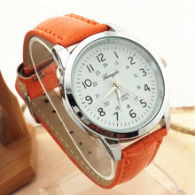 Watches Elegant Analog Luxury Sports Leather Strap Quartz Mens Wrist Watch Quartz-Watch Womens Wrist Watch lady watches EF8