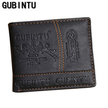 PU Leather Wallet Men Famous Coin Purse Wallets Paris Leather With Coin Pocket Bifold Wallet Purse Cartera Hombre EF8