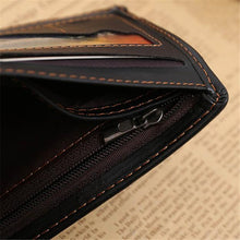 fashion men wallets famous black leather wallet design wallets with coin pocket purse card holder for men carteira EF8