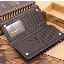 men wallets Luxury Retro mens walletleather purse card cash receipt holder organizer bifold Zipper wallet purse EF8