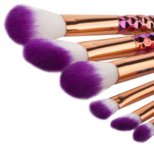 10pc Make Up Foundation Eyebrow Eyeliner Blush Cosmetic Concealer Brushes Professional Foundation Powder Brush Kit Set EF8