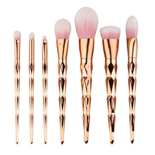 7pc Make Up Foundation Eyebrow Eyeliner Blush Cosmetic Concealer Brushes Professional Foundation Powder Brush Kit Set EF8