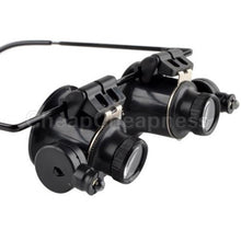 Glass Loupe Lens Eye Jeweler Watch Repair 20X Magnifier Magnifying LED Light Jewelry Tools Equipments For Sale EF8