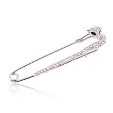 Gold Silver Plated Crystal Brooches Cute Animal Swan Style Women Lovely Brooch S  EF8