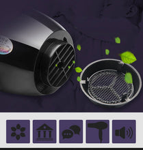 Hair Dryer Professional Hair Blow Dryer 1600 W Black Heat Blower Dryer Beauty 220V For Salons With US Pulg Adapter EF8