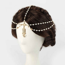 Hair jewelry Bride Hair Decoration Women tassel Headb s Indian Boho Beaded Head Piece wedding Head Chain Hair jewelry EF8