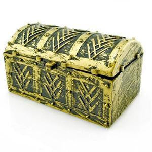 Halloween Pirate Treasure Chest Toy For Kids Party Favor Supply Children Toys Jewelry Box EF8