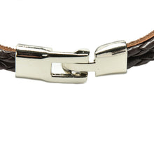 H made Retro PU Leather Woven Charm Bracelet Bangles Male Jewelry Men Women Vintage Braided Bracelets EF8