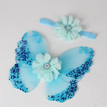 Headwear born Baby Girls Butterfly Wings Costume Po Pography Prop Outfits for Babyhood Freeshippng Top EF8