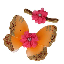 Headwear born Baby Girls Butterfly Wings Costume Po Pography Prop Outfits for Babyhood Freeshippng Top EF8