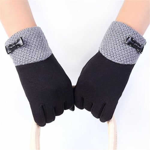 2 Styles Beautiful Candy Colors Fashion Womens Girls Screen Outdoor Sport Warm Gloves EF8