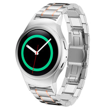 Black Gold Watchband Stainless Steel Watche Band Connector For Samsung Gear S2 RM-720 Watch Accessories EF8