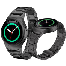 Black Gold Watchband Stainless Steel Watche Band Connector For Samsung Gear S2 RM-720 Watch Accessories EF8