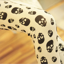 Elegant Fashion Ladies High Waist Yellow White Pants Printed Stretch nine Points Leggings Women Trousers EF8