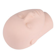 Pro Training Mannequin Flat Head Practice Make Up Eye Lashes Eyelash Extensions Massage Relaxation EF8