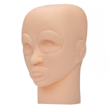 Semi Permanent Makeup Tattoo Eye Lip 3D Practice Skin Mannequin Head Training Massage Relaxation EF8