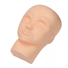 Semi Permanent Makeup Tattoo Eye Lip 3D Practice Skin Mannequin Head Training Massage Relaxation EF8