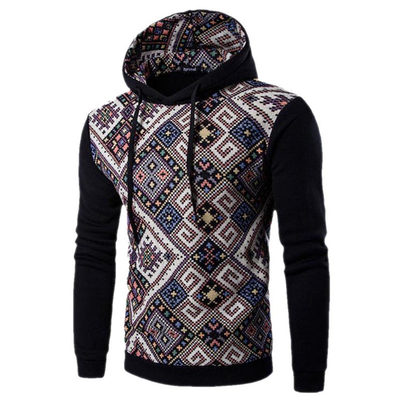 Hoodie Sweatshirt Men Fleece Hip Hop Capucha Long Sleeve Hoodies Men Sudaderas Hombre Streetswear Hooded Jacket Pullover EF8