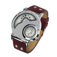 Luxury Sports Men's Leather Band Analog Quartz Wrist watch Men full Steel Stainless watches EF8