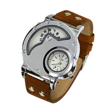 Luxury Sports Men's Leather Band Analog Quartz Wrist watch Men full Steel Stainless watches EF8